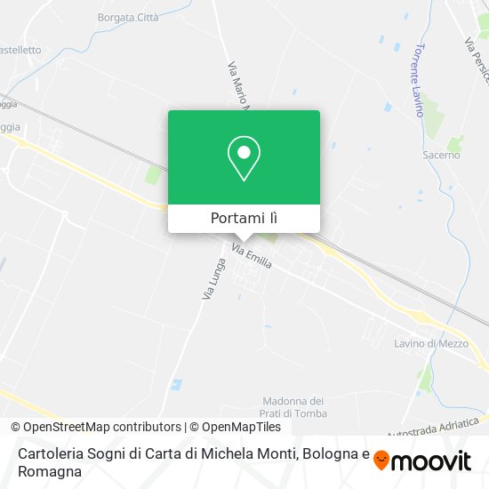 Mappa Cartoleria Sogni di Carta di Michela Monti