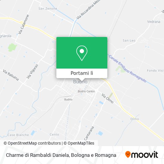Mappa Charme di Rambaldi Daniela