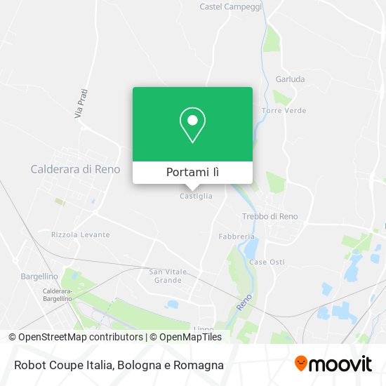 Mappa Robot Coupe Italia