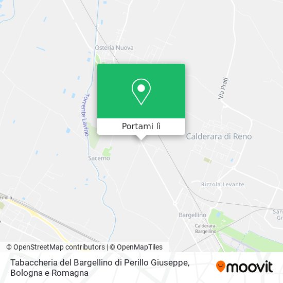 Mappa Tabaccheria del Bargellino di Perillo Giuseppe
