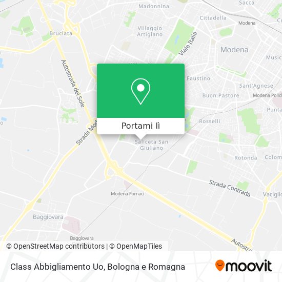 Mappa Class Abbigliamento Uo