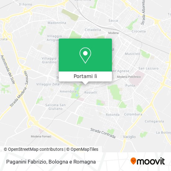 Mappa Paganini Fabrizio
