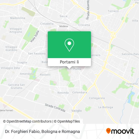 Mappa Dr. Forghieri Fabio
