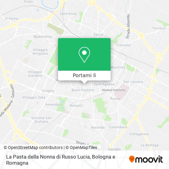 Mappa La Pasta della Nonna di Russo Lucia