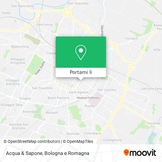 Mappa Acqua & Sapone