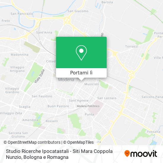 Mappa Studio Ricerche Ipocatastali - Siti Mara Coppola Nunzio