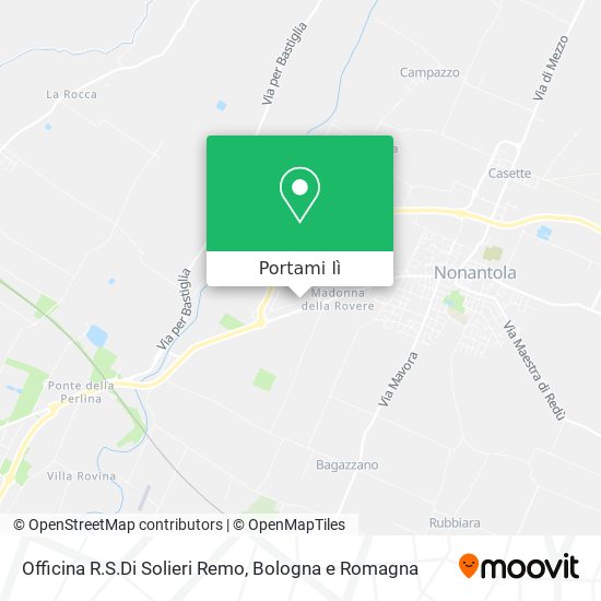 Mappa Officina R.S.Di Solieri Remo