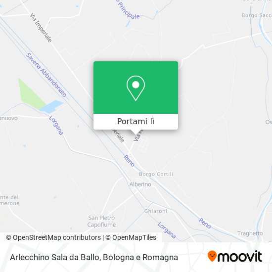 Mappa Arlecchino Sala da Ballo