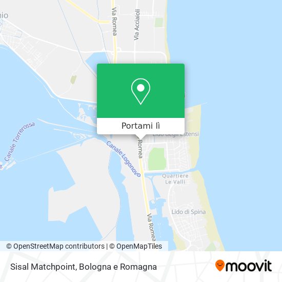 Mappa Sisal Matchpoint