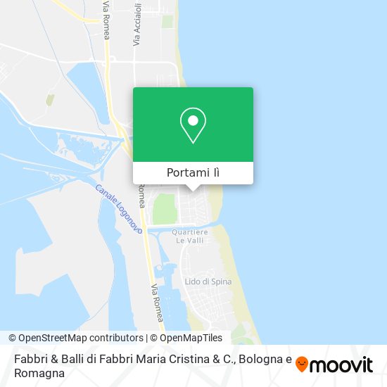 Mappa Fabbri & Balli di Fabbri Maria Cristina & C.