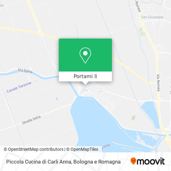 Mappa Piccola Cucina di Carli Anna