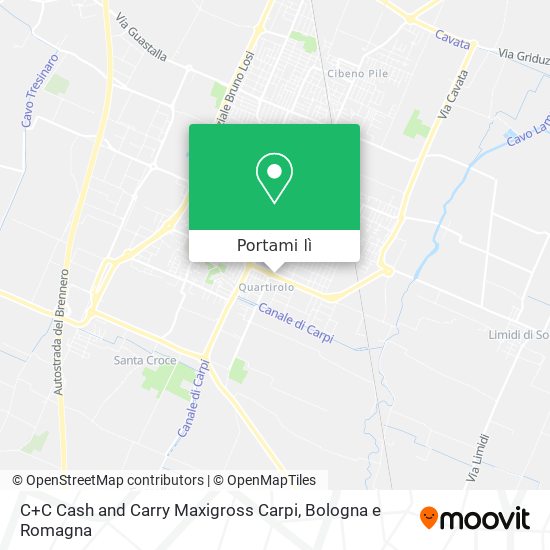 Mappa C+C Cash and Carry Maxigross Carpi