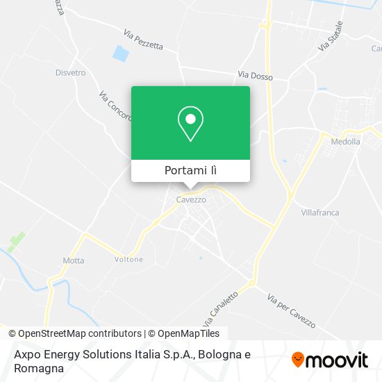 Mappa Axpo Energy Solutions Italia S.p.A.