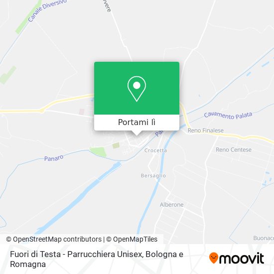 Mappa Fuori di Testa - Parrucchiera Unisex