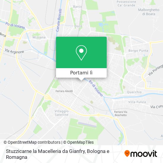 Mappa Stuzzicarne la Macelleria da Gianfry