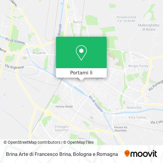 Mappa Brina Arte di Francesco Brina
