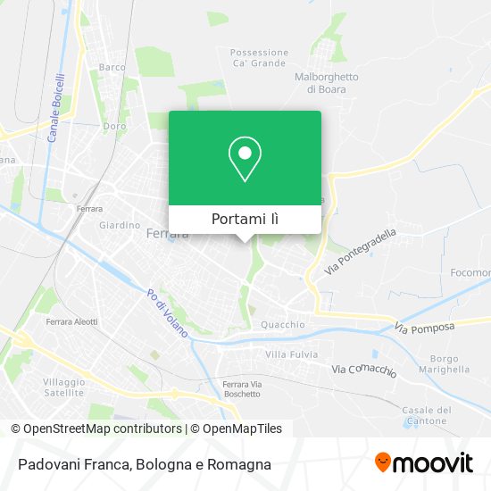 Mappa Padovani Franca