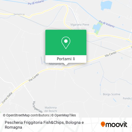 Mappa Pescheria Friggitoria Fish&Chips