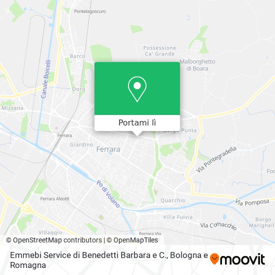 Mappa Emmebi Service di Benedetti Barbara e C.