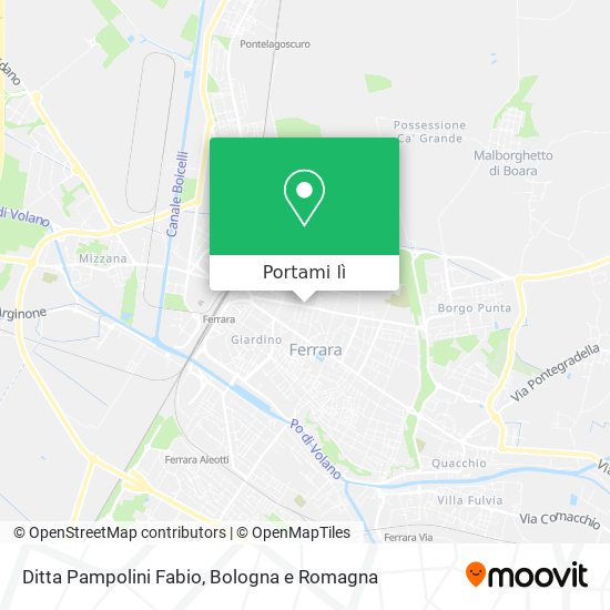 Mappa Ditta Pampolini Fabio