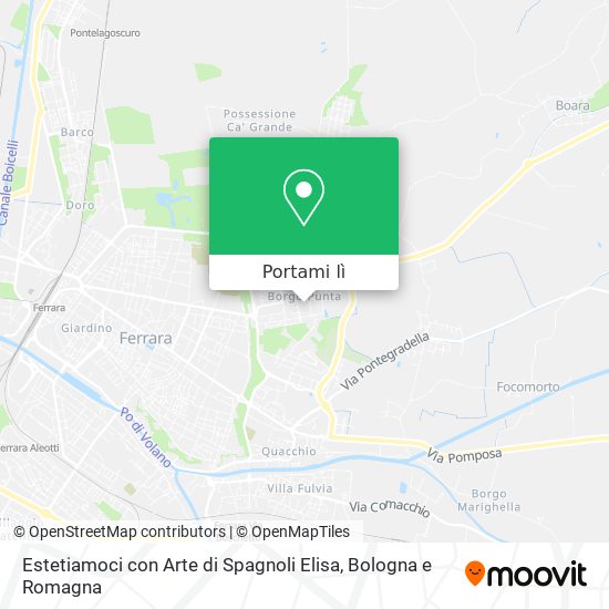 Mappa Estetiamoci con Arte di Spagnoli Elisa