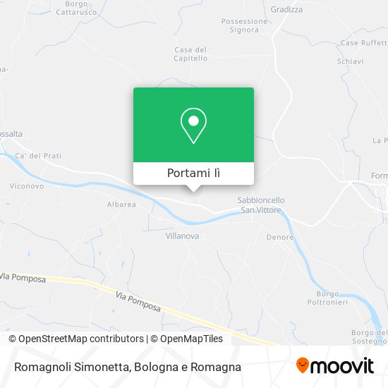 Mappa Romagnoli Simonetta