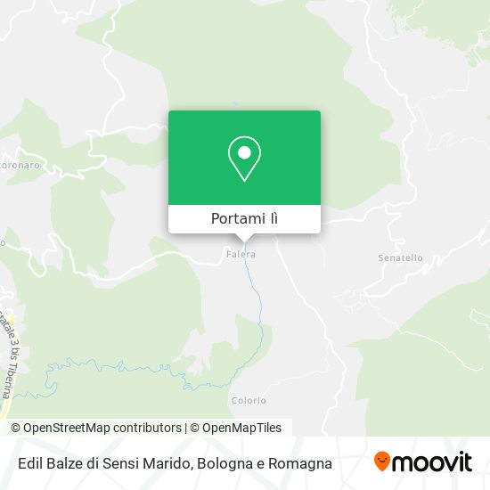 Mappa Edil Balze di Sensi Marido