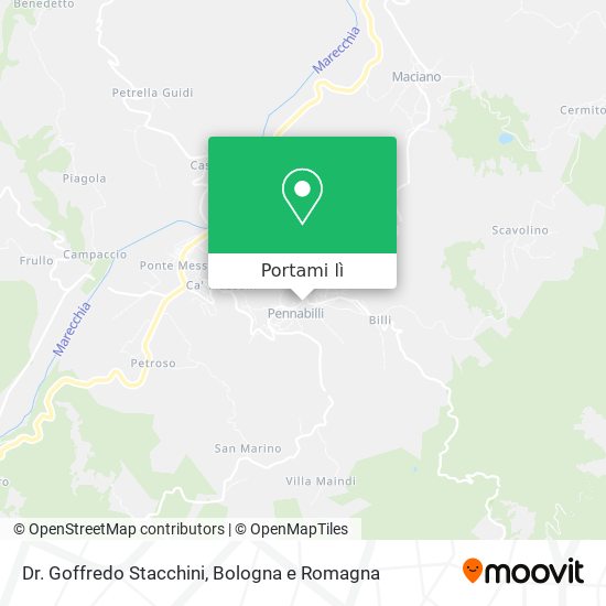 Mappa Dr. Goffredo Stacchini