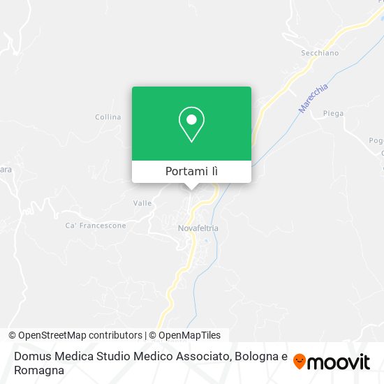 Mappa Domus Medica Studio Medico Associato