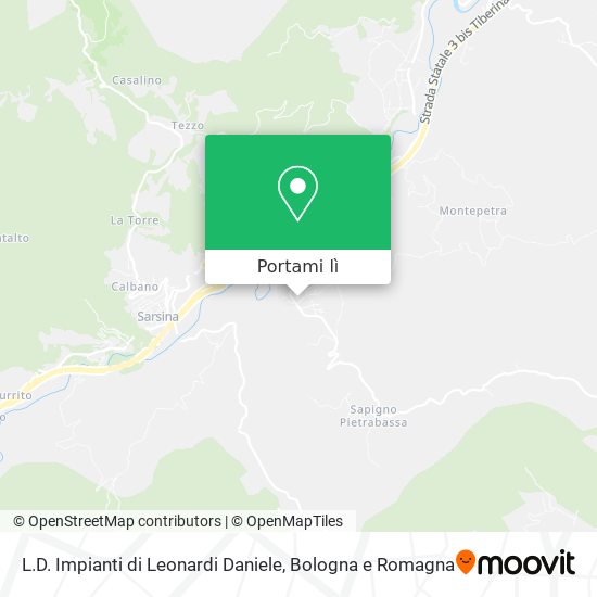 Mappa L.D. Impianti di Leonardi Daniele