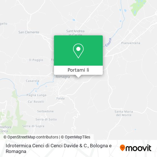 Mappa Idrotermica Cenci di Cenci Davide & C.