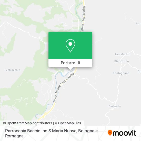Mappa Parrocchia Bacciolino S.Maria Nuova