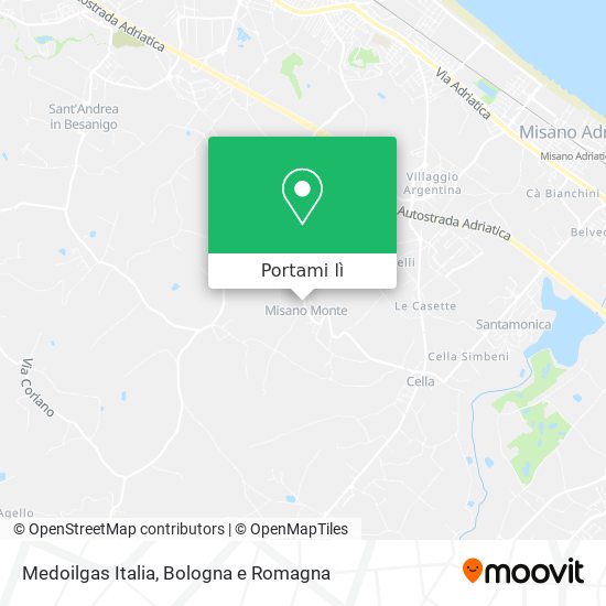 Mappa Medoilgas Italia
