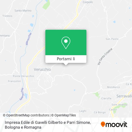 Mappa Impresa Edile di Gavelli Gilberto e Parri Simone