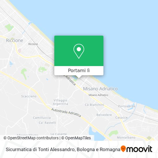 Mappa Sicurmatica di Tonti Alessandro