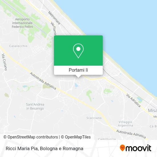 Mappa Ricci Maria Pia