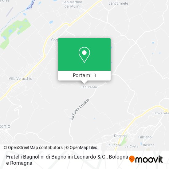 Mappa Fratelli Bagnolini di Bagnolini Leonardo & C.