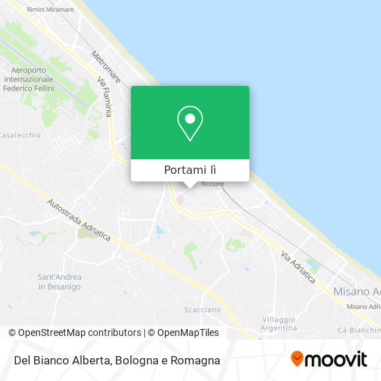 Mappa Del Bianco Alberta