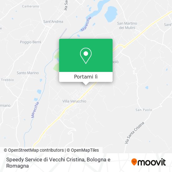 Mappa Speedy Service di Vecchi Cristina