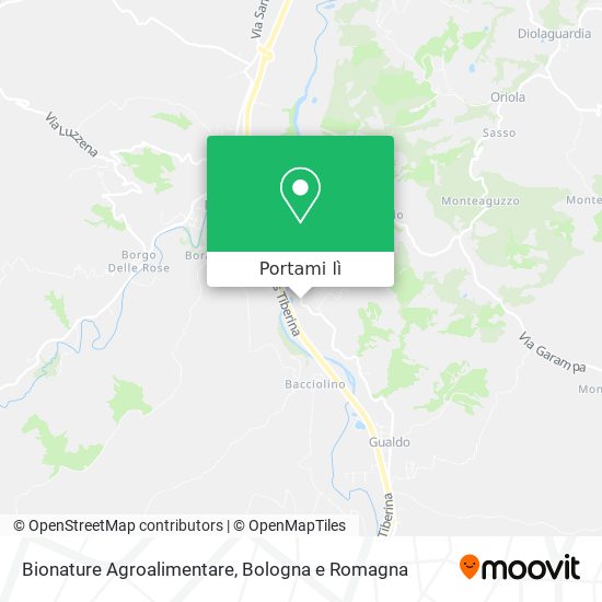 Mappa Bionature Agroalimentare