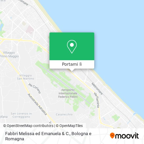 Mappa Fabbri Melissa ed Emanuela & C.