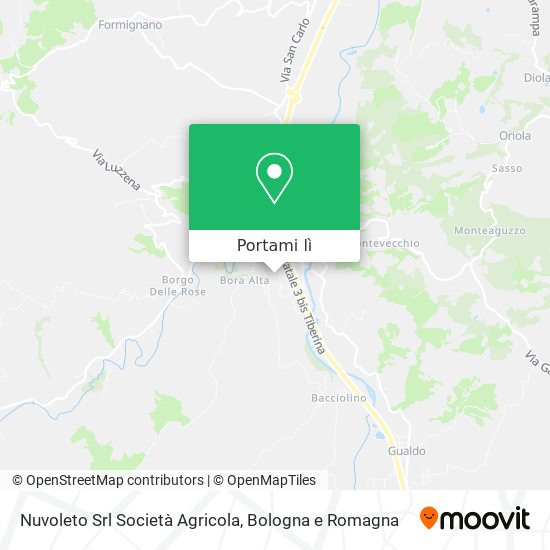 Mappa Nuvoleto Srl Società Agricola