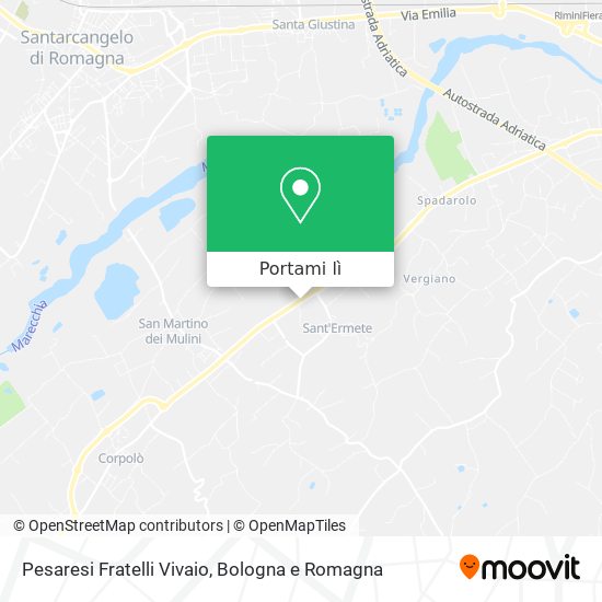 Mappa Pesaresi Fratelli Vivaio