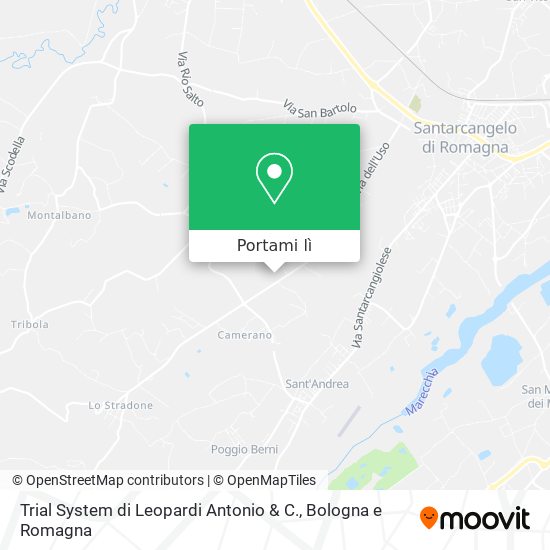 Mappa Trial System di Leopardi Antonio & C.