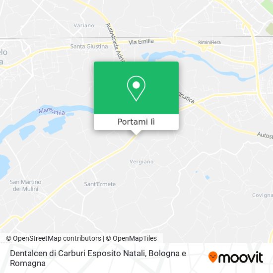 Mappa Dentalcen di Carburi Esposito Natali