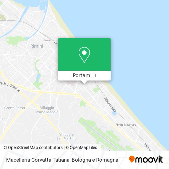 Mappa Macelleria Corvatta Tatiana