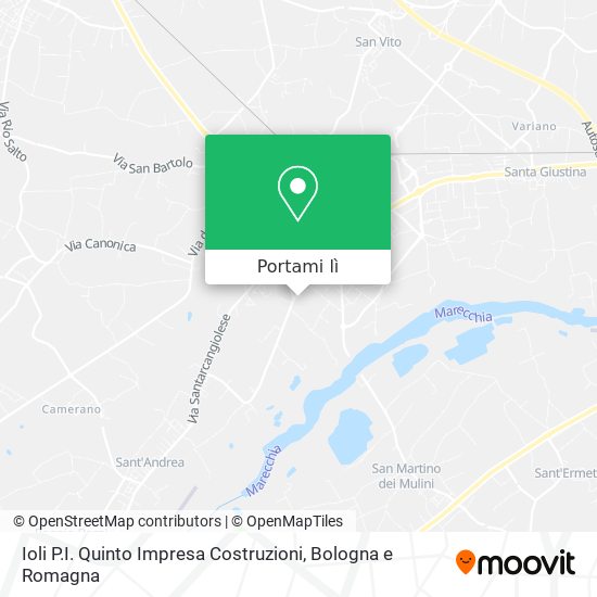 Mappa Ioli P.I. Quinto Impresa Costruzioni