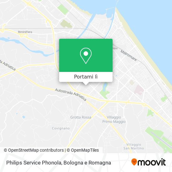Mappa Philips Service Phonola