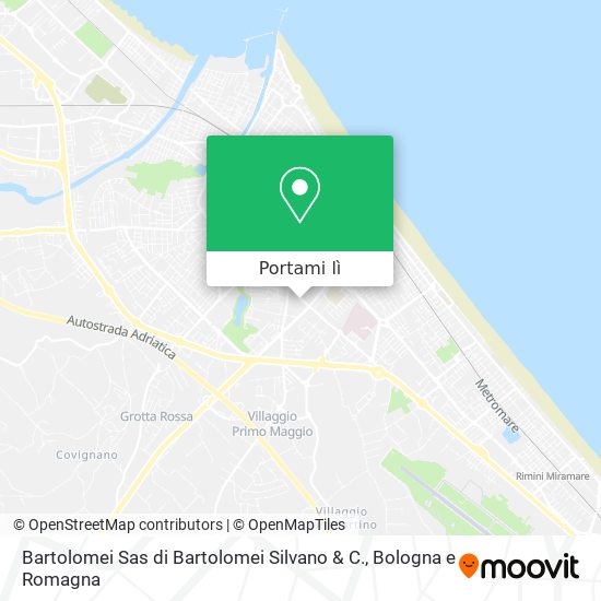 Mappa Bartolomei Sas di Bartolomei Silvano & C.