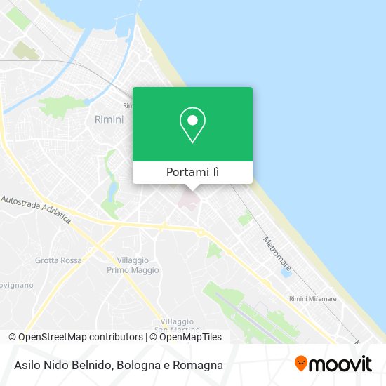 Mappa Asilo Nido Belnido